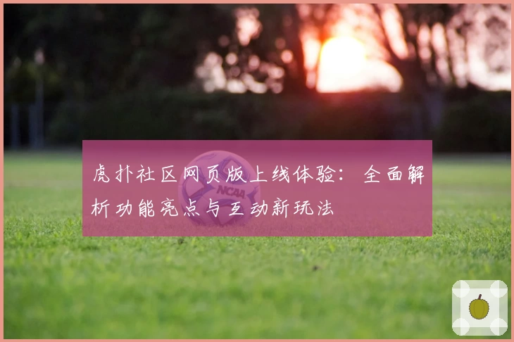 虎扑社区网页版上线体验：全面解析功能亮点与互动新玩法